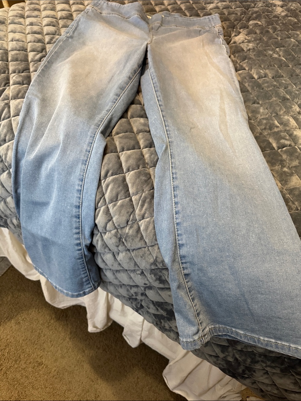 We The Free Light Blue Flare Jeans